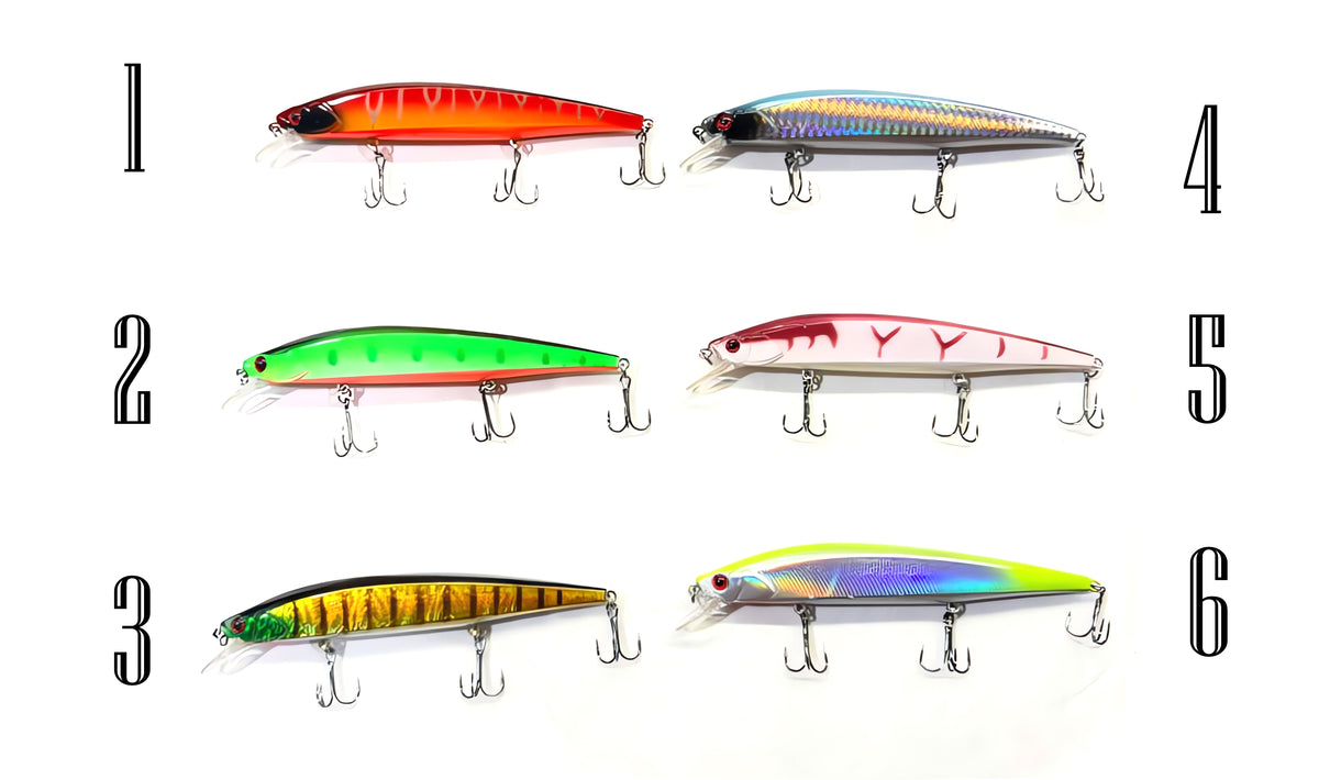 Auapro Rerange 130SP Suspending Jerkbaits