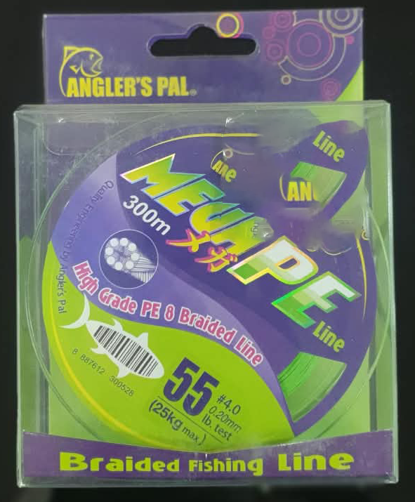 Angler's Pal Mega pe 300m (Size: 55lb, 70lb, 85lb)