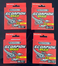 Waliwasi Super Power Scorpion Braid - 8X braided PE lines (Capacity: 18.2kg, 22.6kg, 27.2kg, 31.7kg)