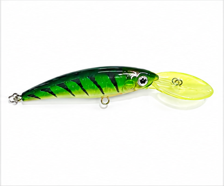 AquaPro - Deep Diving Minnow Trolling Lures (10 Colours)