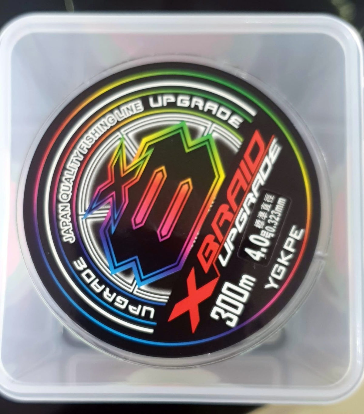 YGK 8X-Braid Upgrade Size: (0.203, 0.234, 0.261, 0.286, 0.323)