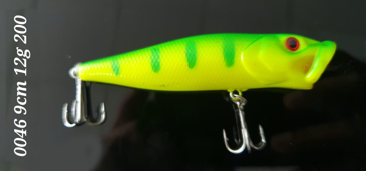 Fishing Lure - Topwater Floating Popper 9cm 12g