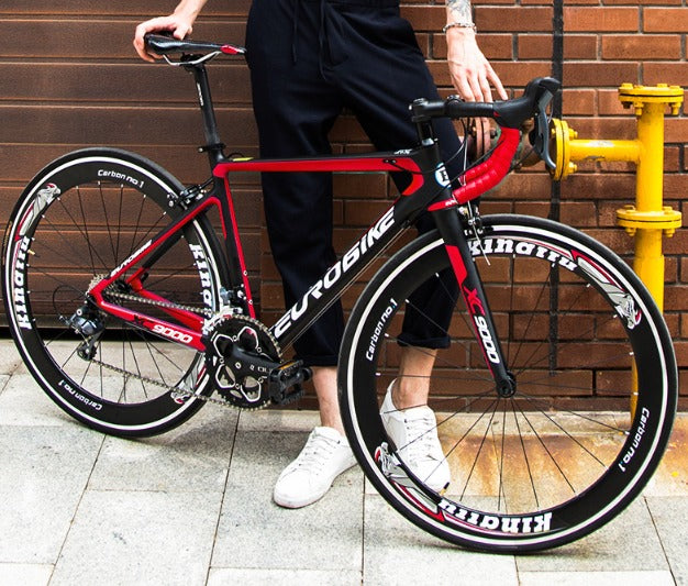 Eurobike XC9000, CARBON FIBER FRAME AND FORK, WEIHT <10KG