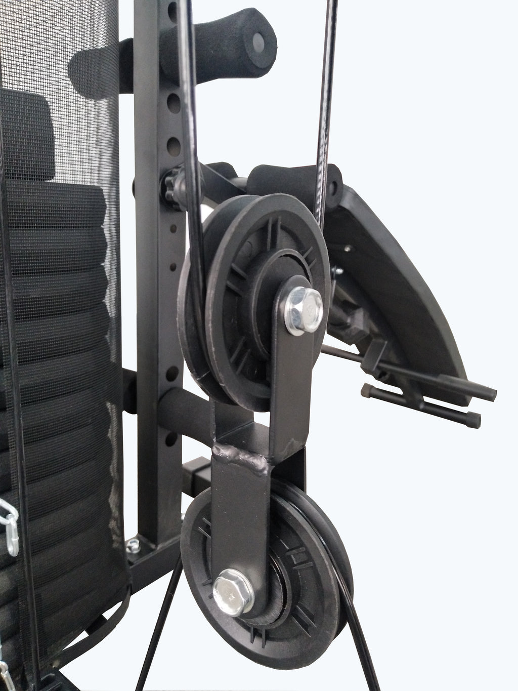 Multi-Station Home Gym with Boxing Support, Crunch Bench &amp; Dumbbell Rack