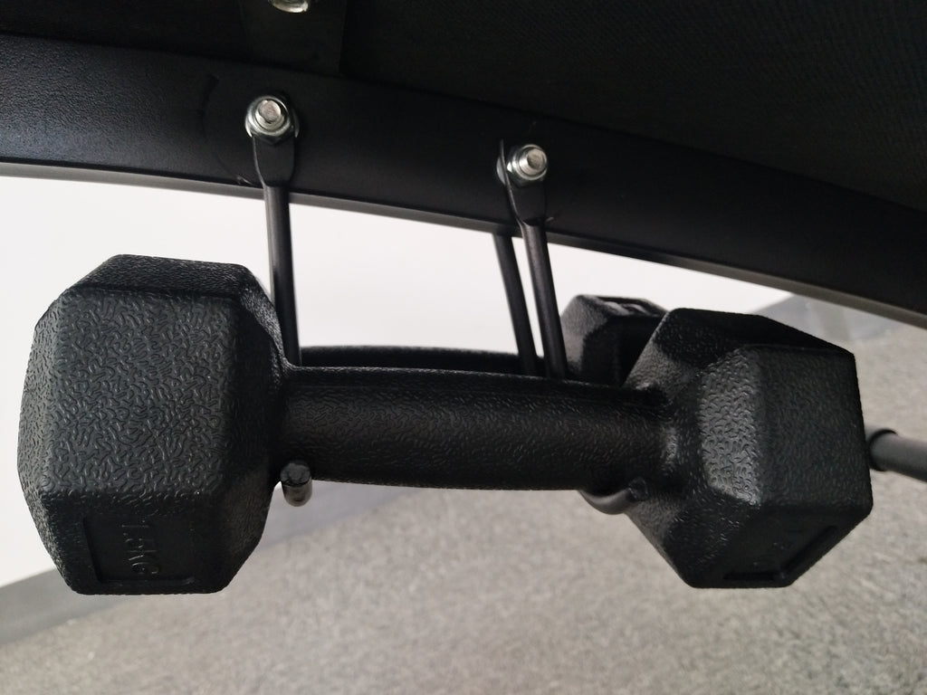 Multi-Station Home Gym with Boxing Support, Crunch Bench &amp; Dumbbell Rack
