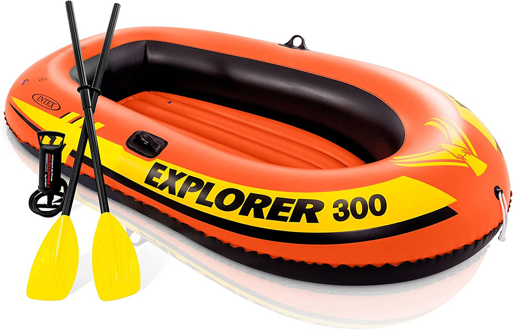 INTEX EXPLORER 300 BOAT SET
