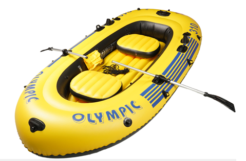 Inflatable Boat Olympic Dingy Boat Multi-Color (270CM)