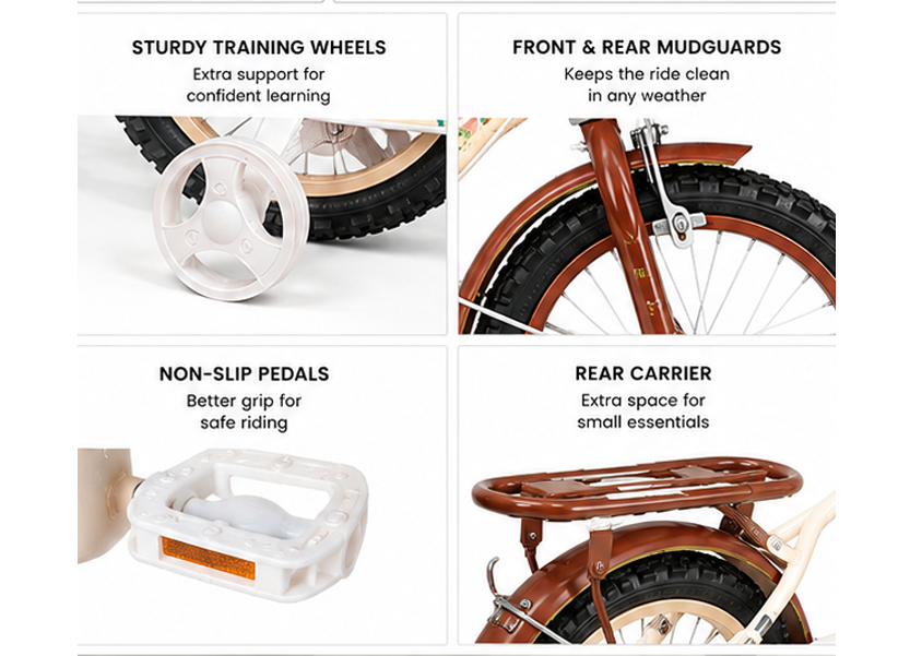 FOG Bicycles for Kids Sizes: 14, 16, 20