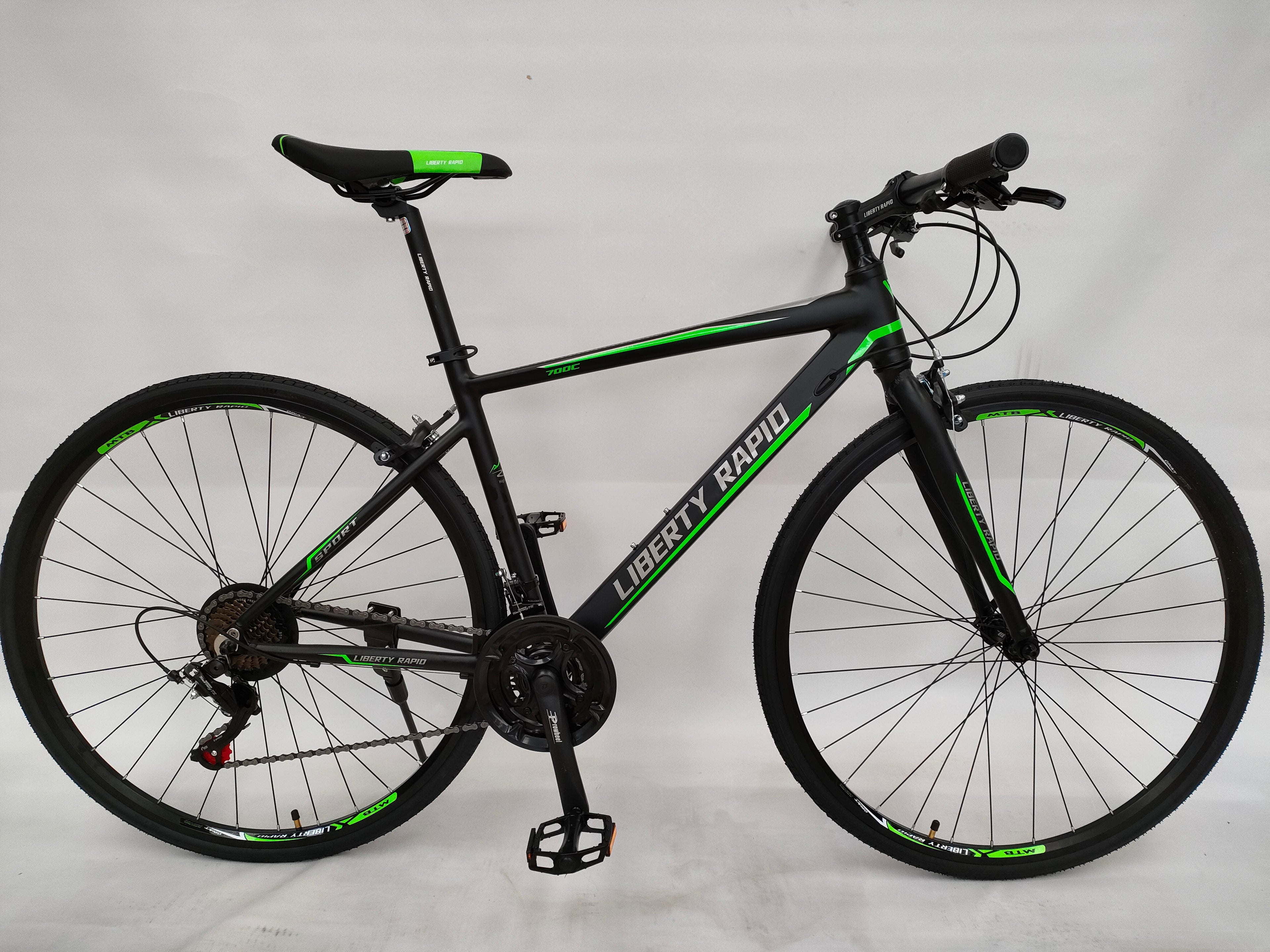 Rapid, Road Bike 700C, Full aluminium Alloy, No weld joint : Rs 24,500.00, With 10 year Gurarantee for frame and Fork Set