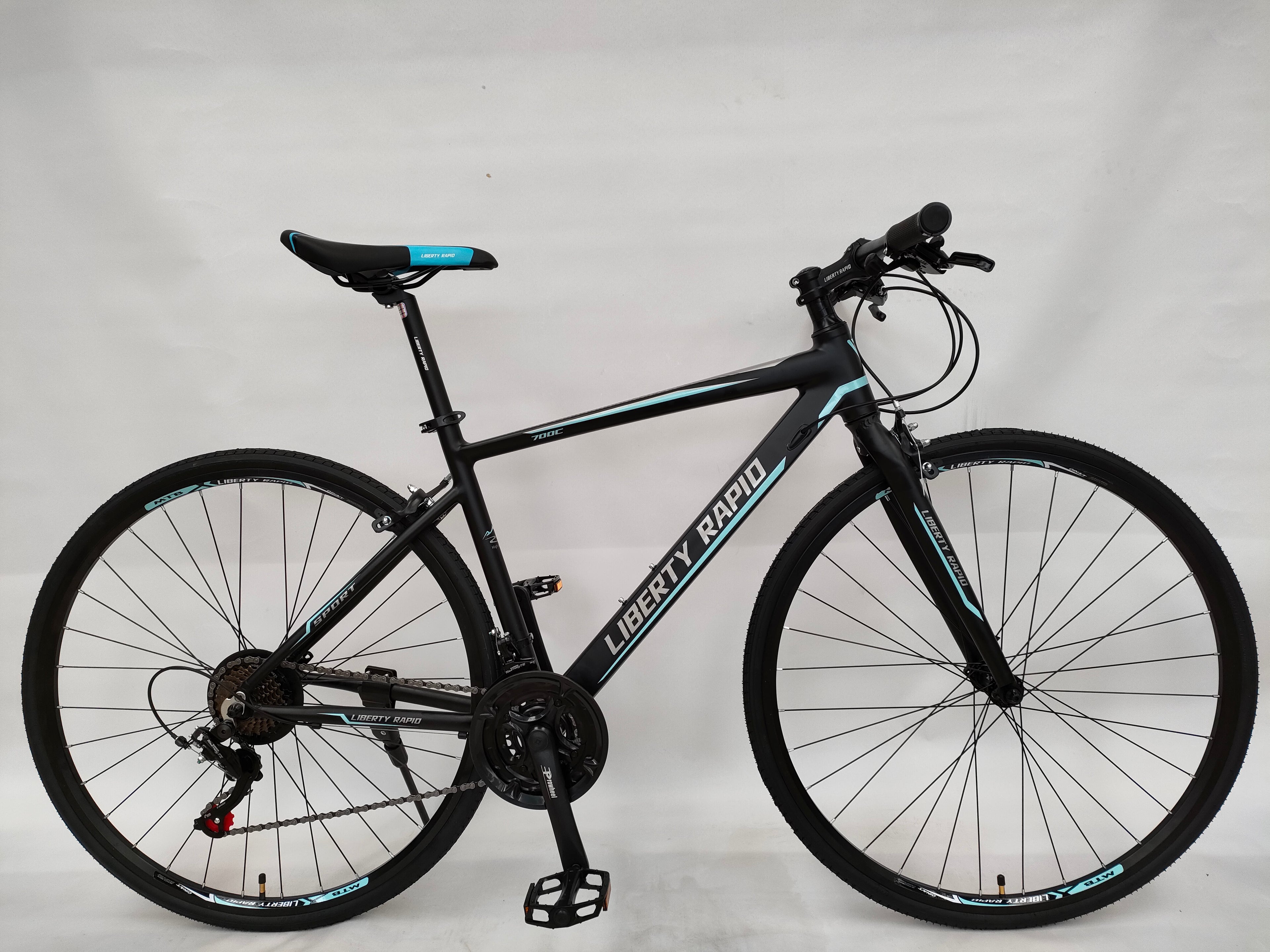 Rapid, Road Bike 700C, Full aluminium Alloy, No weld joint : Rs 24,500.00, With 10 year Gurarantee for frame and Fork Set