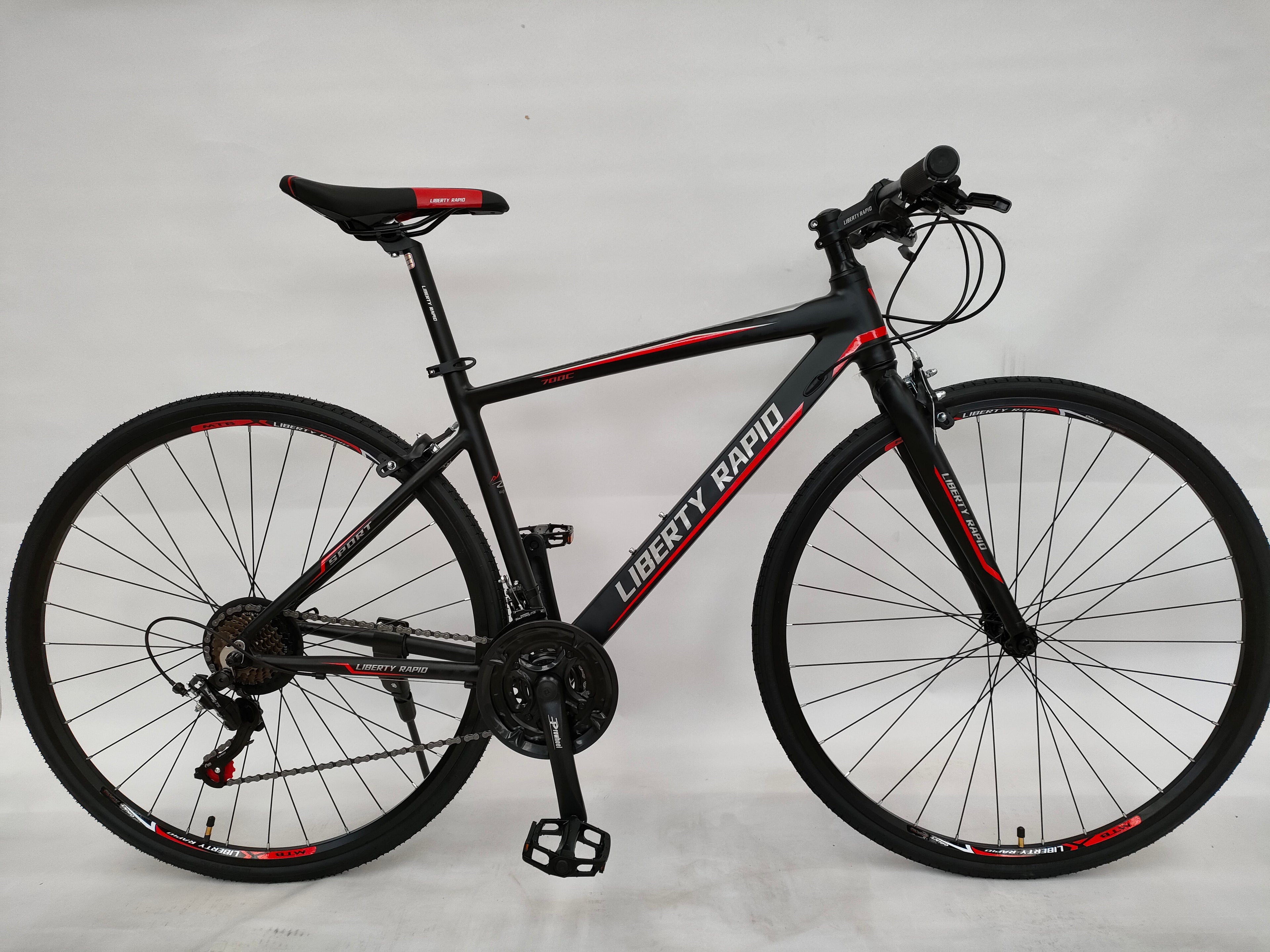 Rapid, Road Bike 700C, Full aluminium Alloy, No weld joint : Rs 24,500.00, With 10 year Gurarantee for frame and Fork Set