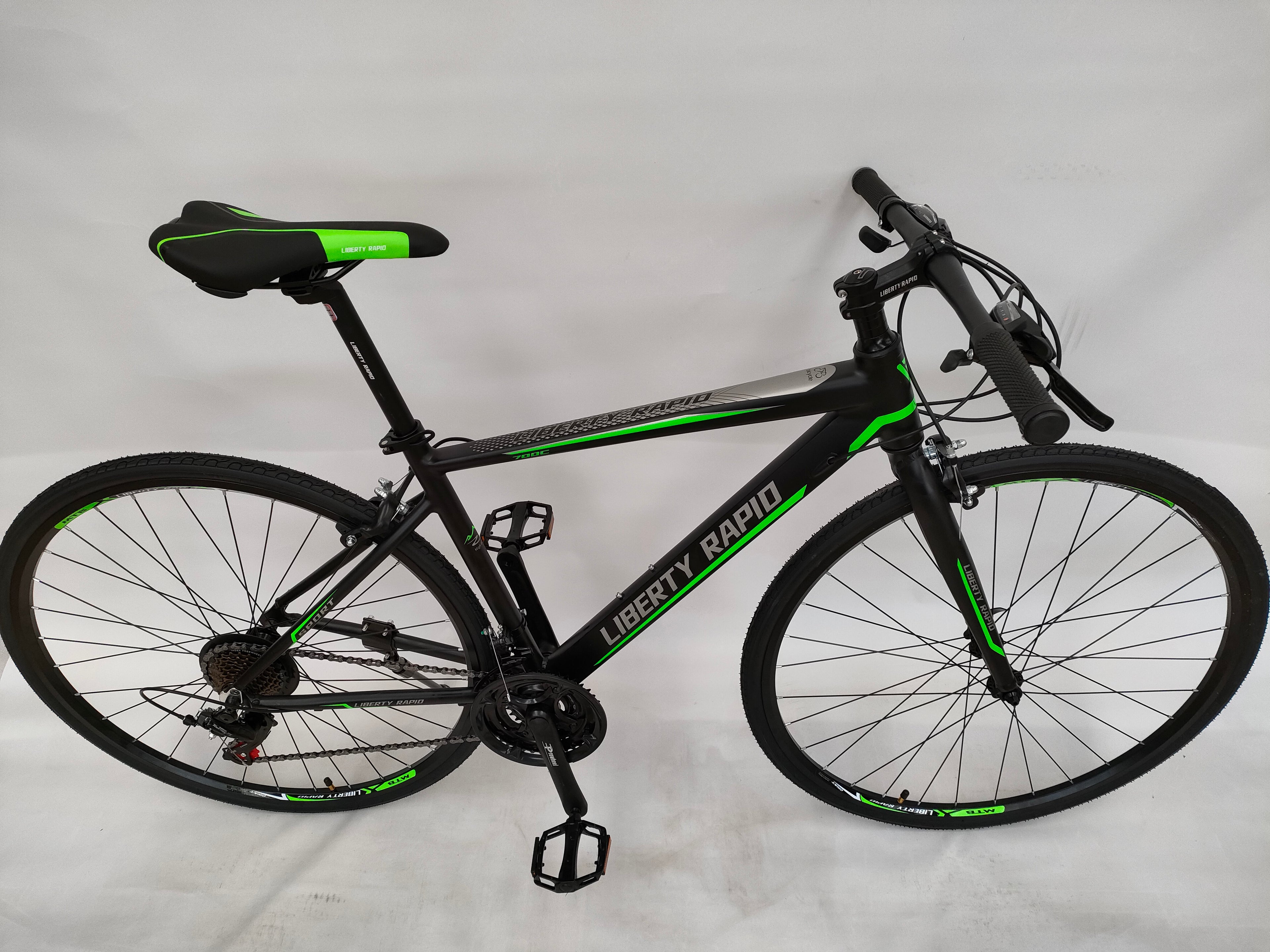 Rapid, Road Bike 700C, Full aluminium Alloy, No weld joint : Rs 24,500.00, With 10 year Gurarantee for frame and Fork Set