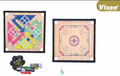 Vixen Carrom Board Yoyo 2-in-1 with Ludo (18 Inch)