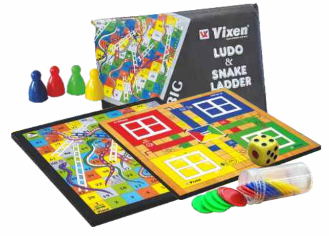 Vixen Ludo & Snake Ladder Xing Big (16 Inch / 10 mm)