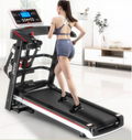 Foldable Treadmill with Massager &amp; Sit-Up Bench  2.5HP