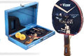 Table Tennis Bat Tuskar, 1 PCS TT BAT TUSKAR &  2 PCS TT BALLS 3 STAR