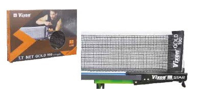 Table Tennis Net Gold 100, Nylon MateriaI Small Mesh