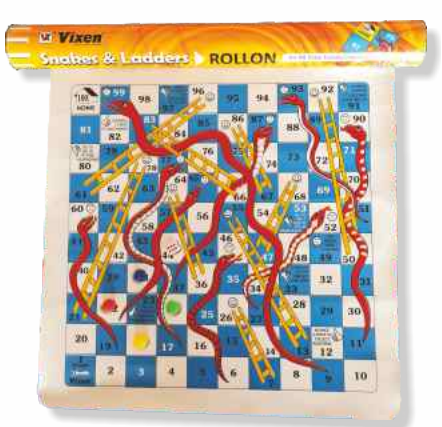 Vixen Snake & Ladder Board Rollon 2 Sets